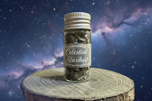 Cosmic Stardust Vial - Ancient Meteor Impact Minerals from Wyoming Craton