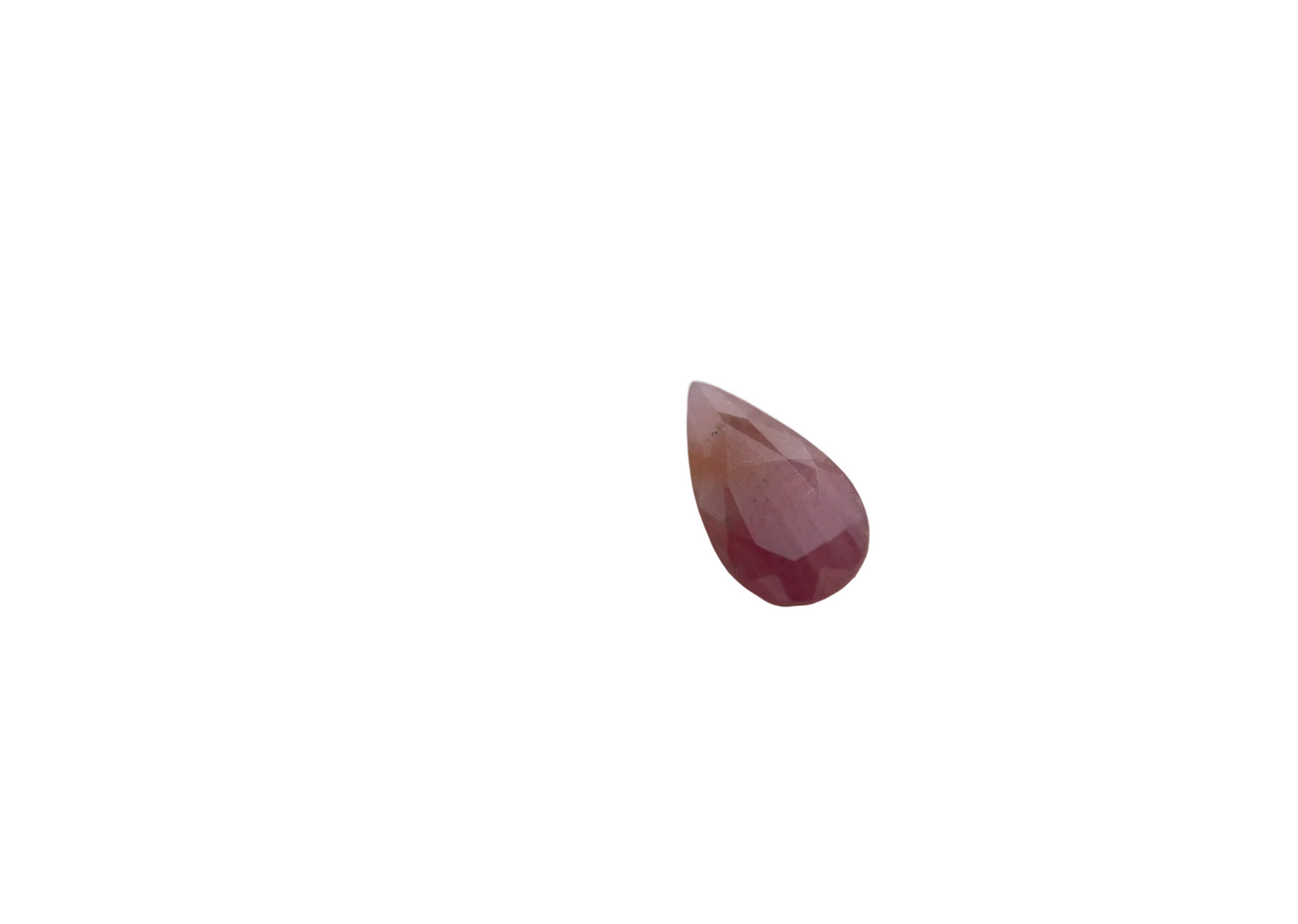 Rare Pear Shape Sapphire from Wyoming