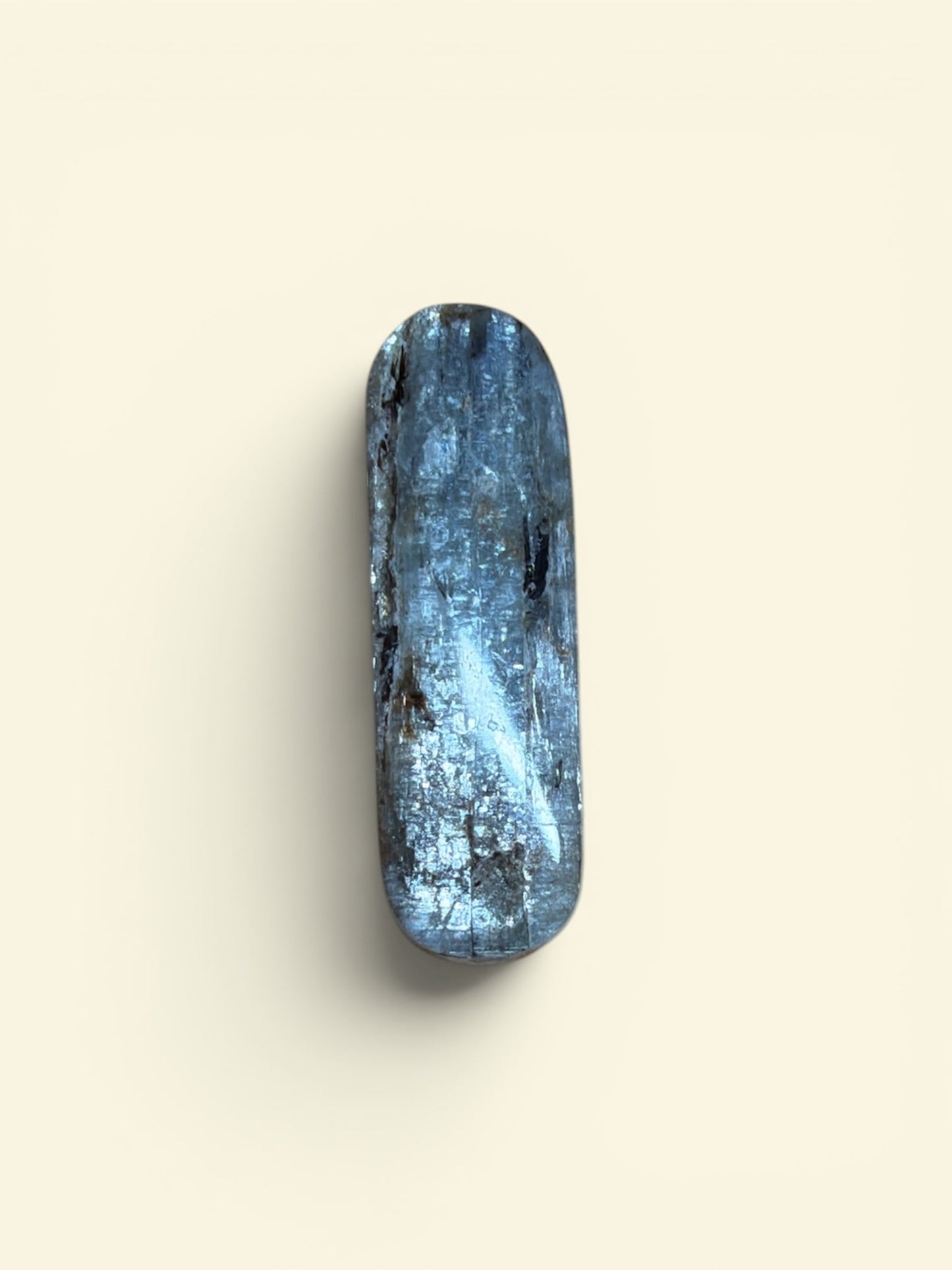 Wyoming Kyanite Cabochon — 1.75 Inch Deep Indigo Blue Premium Specimen