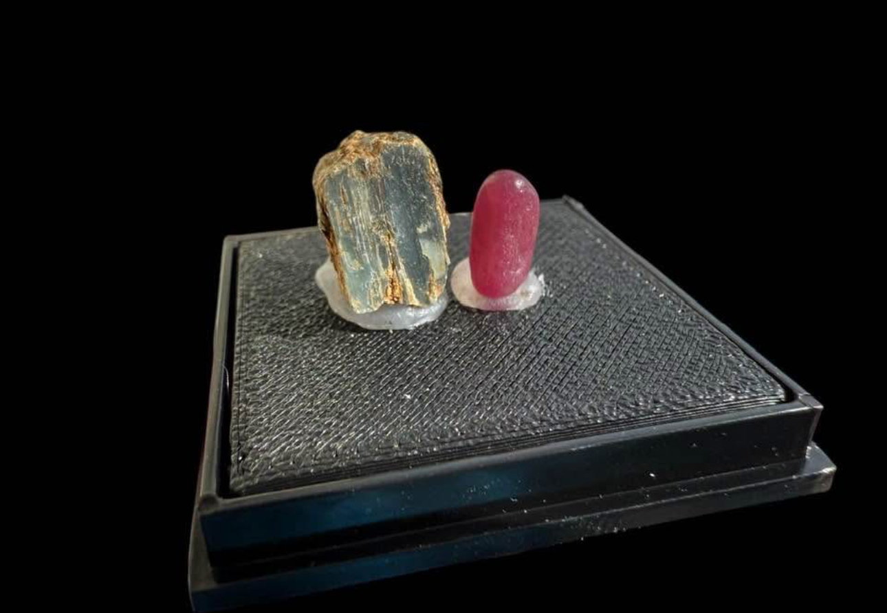 Gemstone Curator Kit - Premium Wyoming Minerals Collection & Display Set