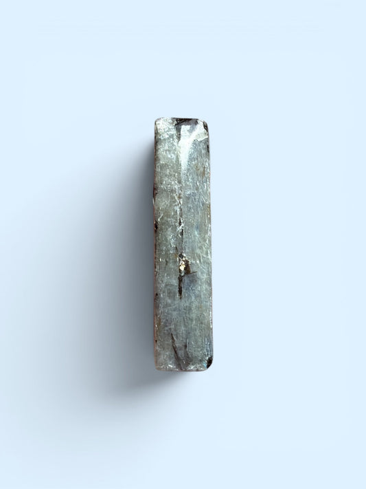 Wyoming Kyanite Cabochon — 1.5 Inch Rectangular Tablet Premium Specimen