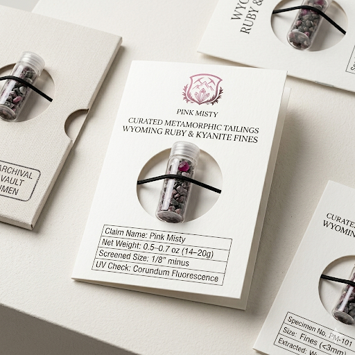 Archean Stardust: Shimmering Biotite Mica Schist Vial — Gem Hunt Edition