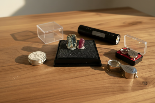 Clean kit layout - single loupe, no card