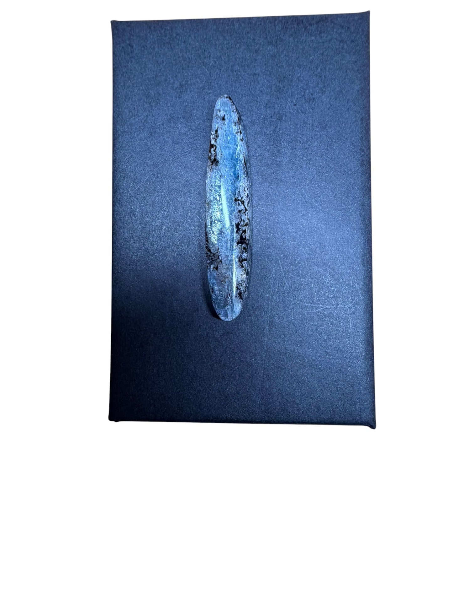 Wyoming Cabochon Kyanite Blade — Piece 3 | ~2 Inch Premium Specimen